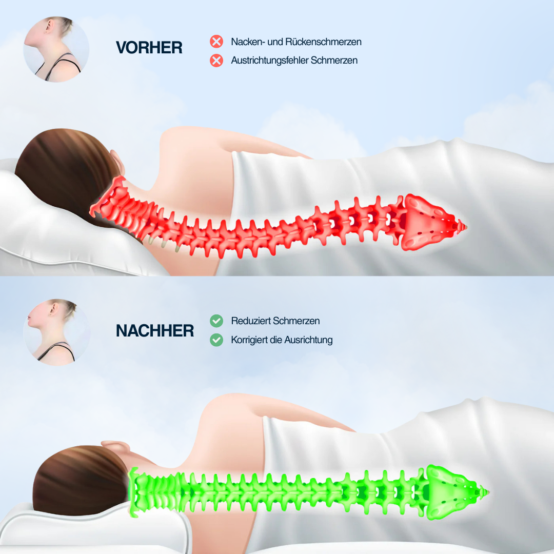 CuroSleep - Ergonomische Kissen (1+1 Gratis)