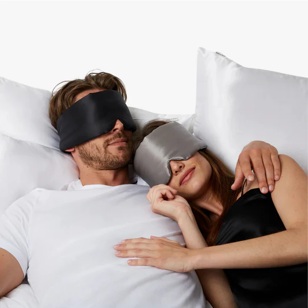 Schlafmaske aus Naturseide