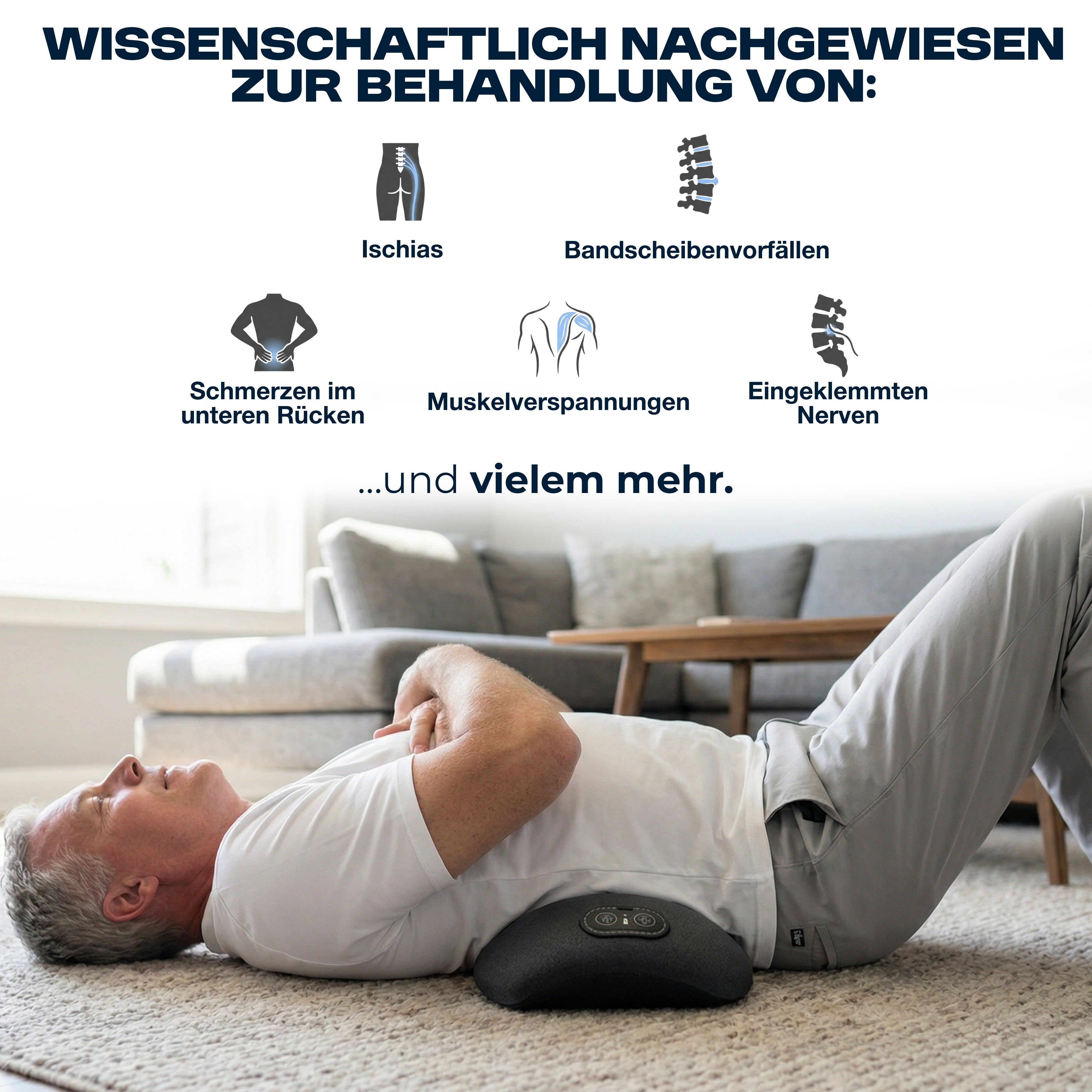 CuroSleep - Spinalkanalstenose - Schmerzen beenden – ohne Operation, von zu Hause aus