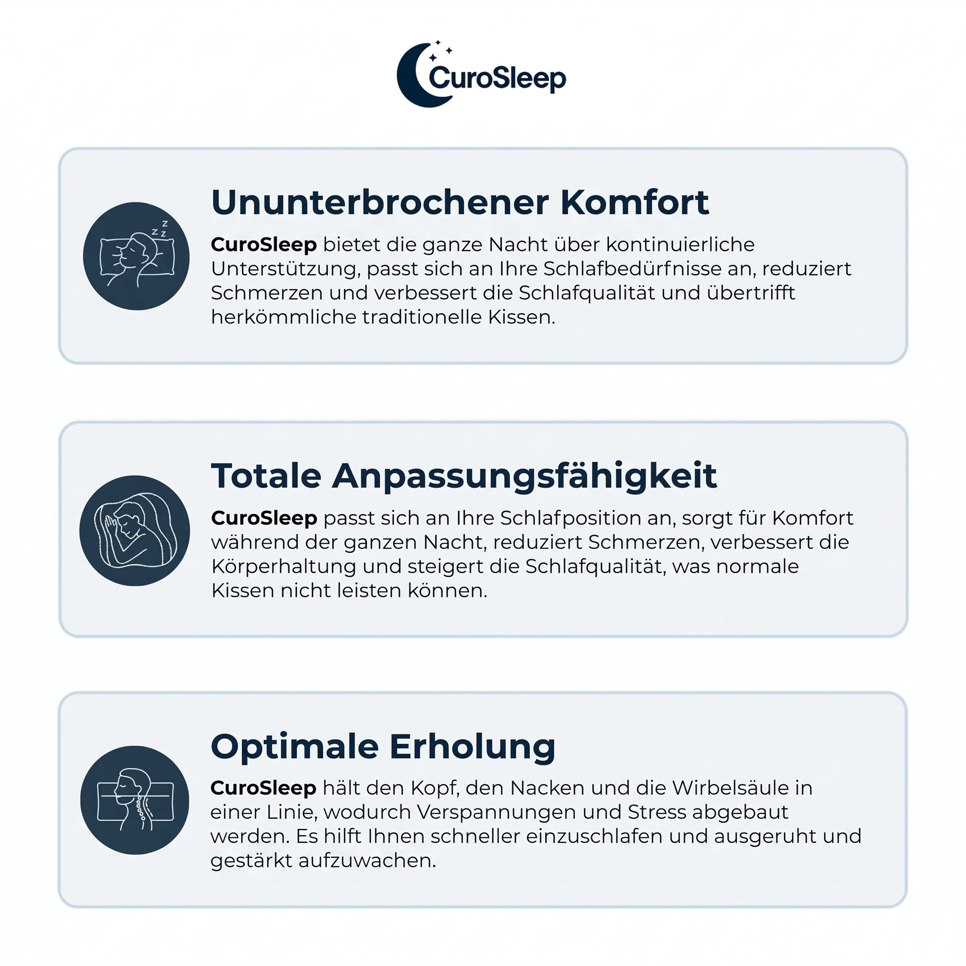 CuroSleep - Endlich schmerzfrei aufwachen